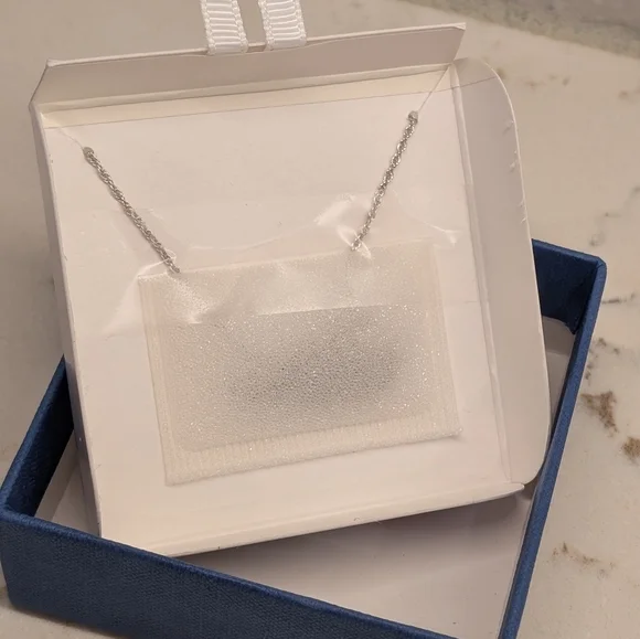 Sterling Silver Floral Necklace - NWT - "M" - Picture 5 of 8